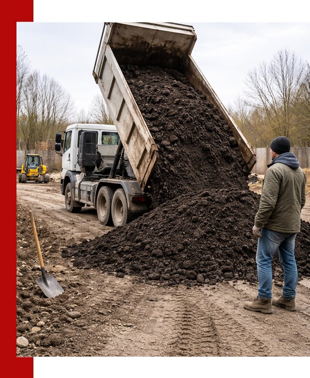 Доставка чернозема навалом в Кореновске быстро и выгодно