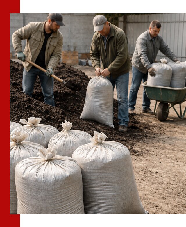 Купить чернозем в мешках с доставкой в Кореновске