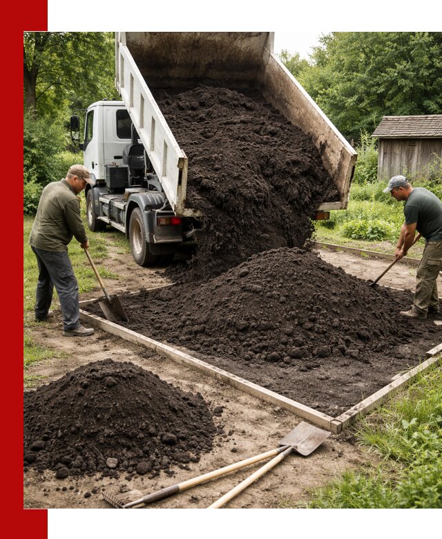 Купить чистый чернозем для огорода с доставкой в Кореновске