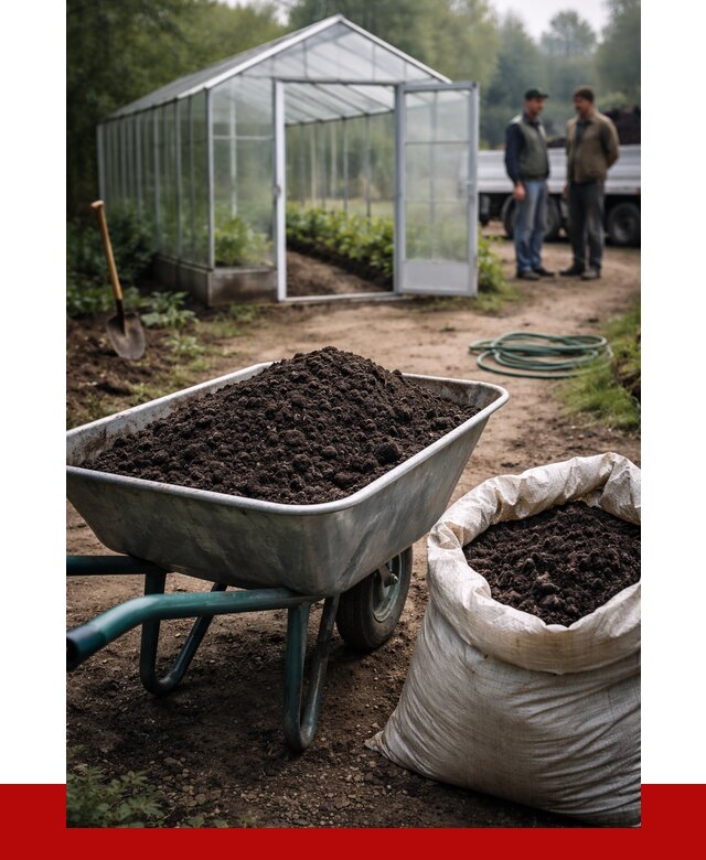 Чернозем для теплицы в Кореновске с доставкой от 1555 р. | ПРОНЕРУДКнв