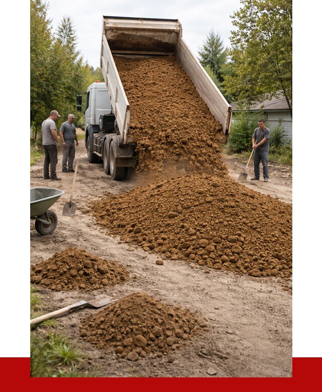 Купить суглинок с доставкой в Кореновске от 2591 р. за куб | ПРОНЕРУДКнв