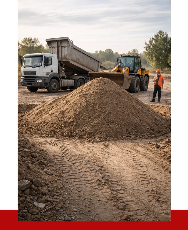 Купить песчаный грунт с доставкой в Кореновске от 4353 р. | ПРОНЕРУДКнв
