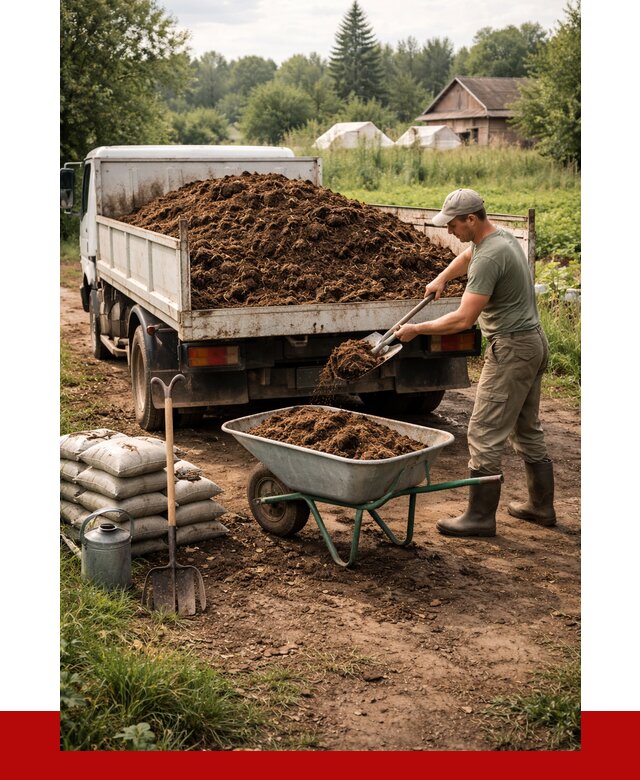 Купить коровий навоз с доставкой в Кореновске от 1866 р. | ПРОНЕРУДКнв