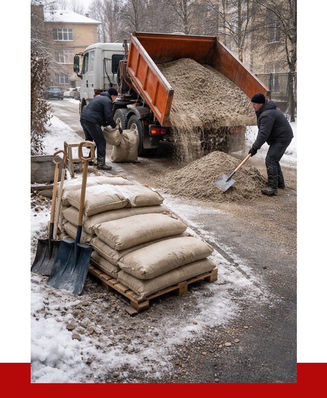 Противогололедные материалы оптом в Кореновске от 4353 р. | ПРОНЕРУДКнв