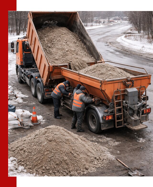 Поставка и вывоз пескосоля в Кореновске оптом и в розницу
