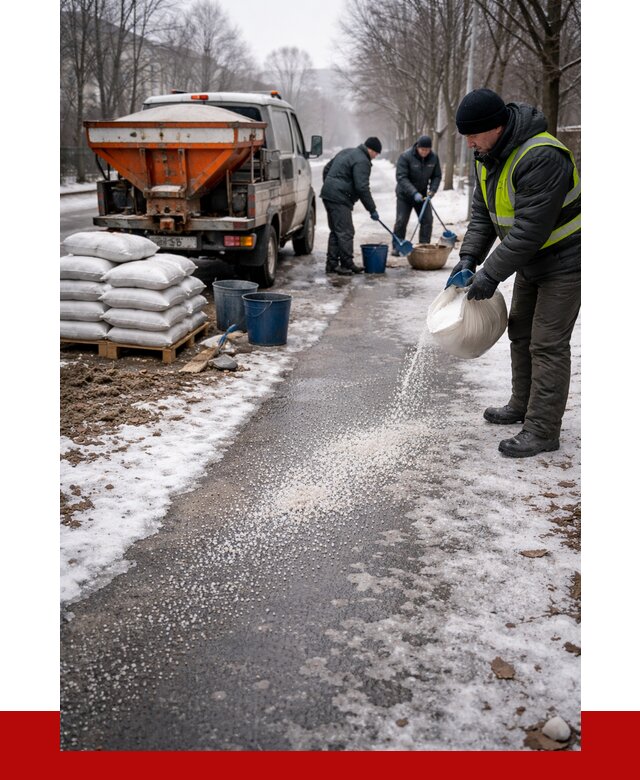 Реагент против гололеда в Кореновске с доставкой от 4664 р. | ПРОНЕРУДКнв