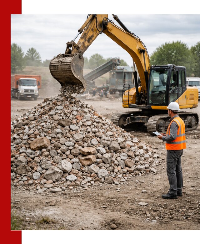 Доставка и вывоз строительного боя в Кореновске