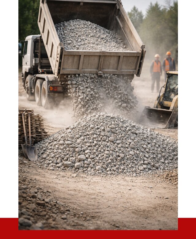 Купить дробленый бетон в Кореновске от 1762 р./куб | ПРОНЕРУДКнв