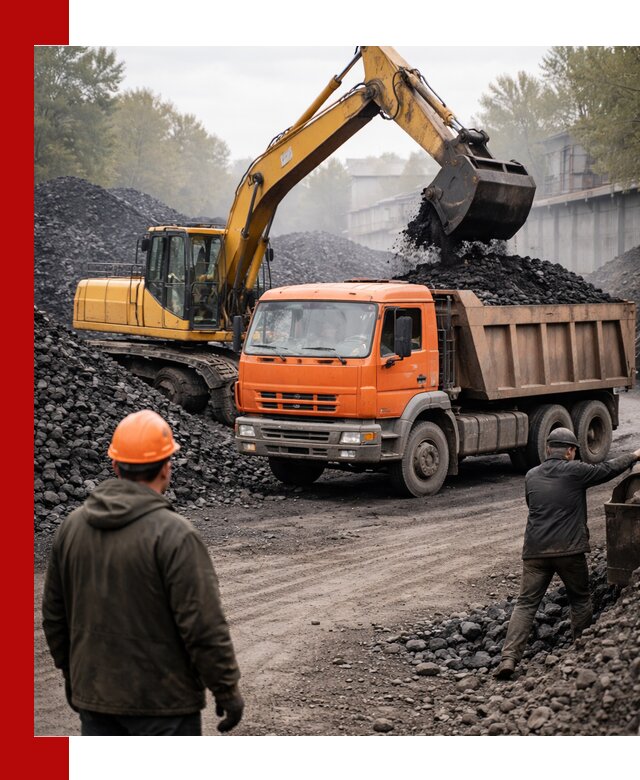 Доставка угля автотранспортом в Кореновске быстро и выгодно