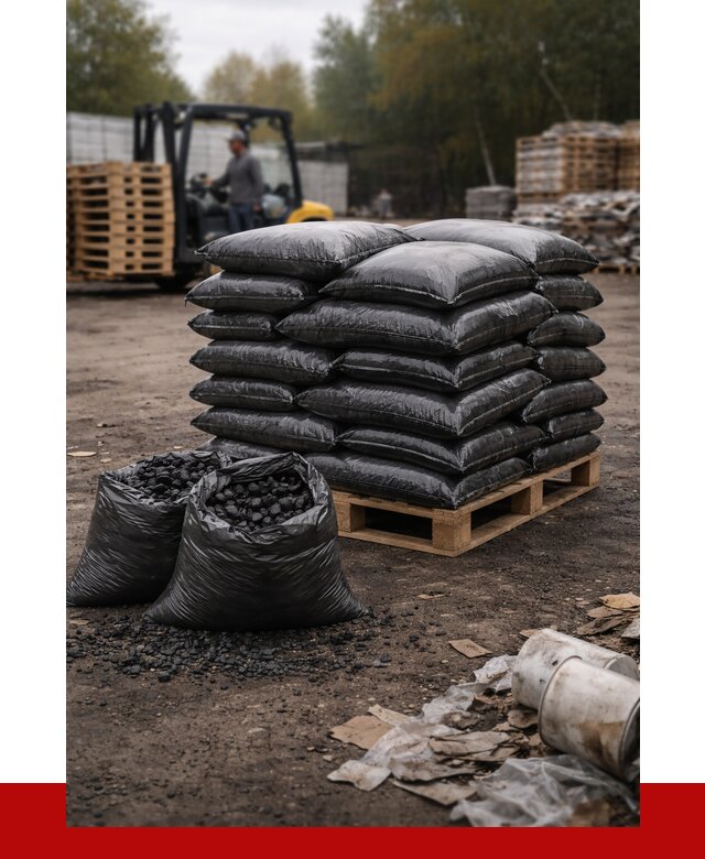 Купить уголь в мешках с доставкой в Кореновске от 7773 р. | ПРОНЕРУДКнв