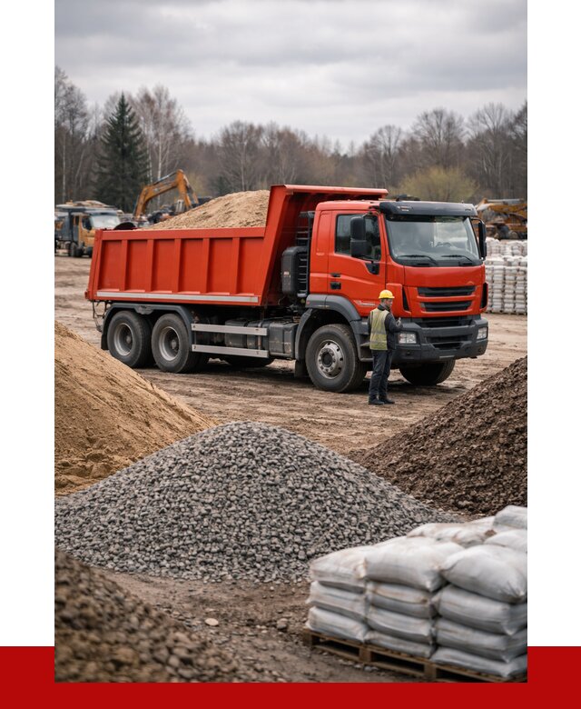 Доставка самосвалом 25 кубов в Кореновске от 7773 р. | ПРОНЕРУДКнв