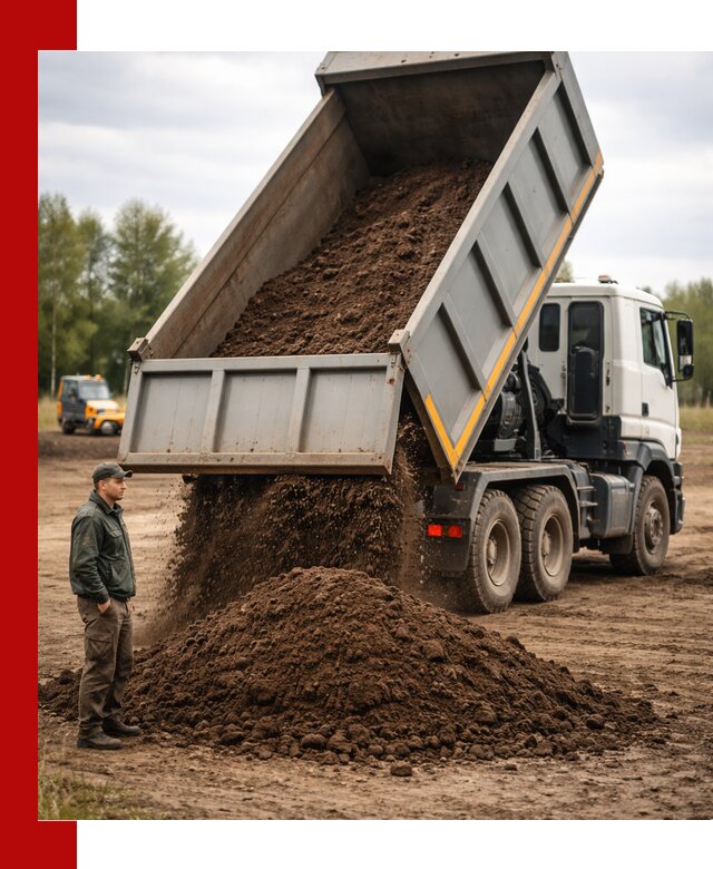 Аренда самосвала с водителем в Кореновске для сыпучих грузов и навоза