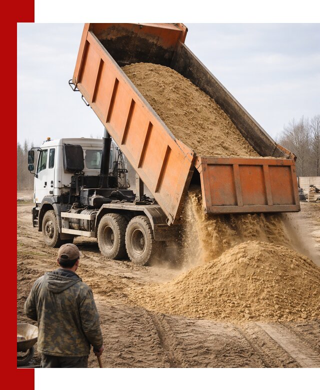 Аренда самосвала 20 тонн для перевозки грузов в Кореновске