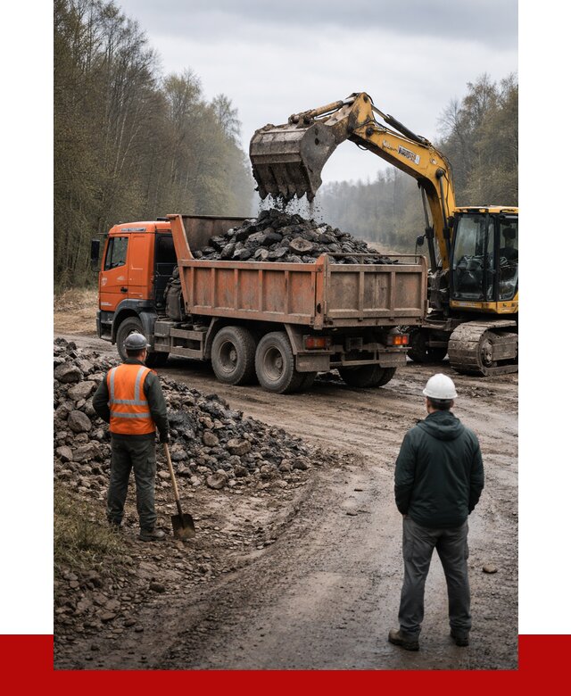 Вывоз асфальта в Кореновске от 4664 р. самосвалом ПРОНЕРУДКнв